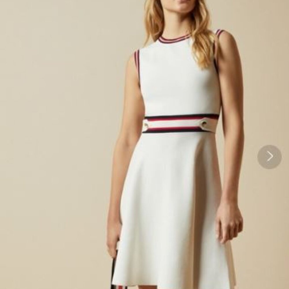 Ted Baker Apryll Knitted Sleeveless Skater Dress